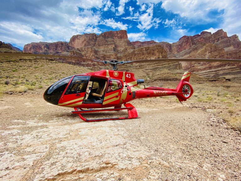 Helicóptero en Gran Cañon
